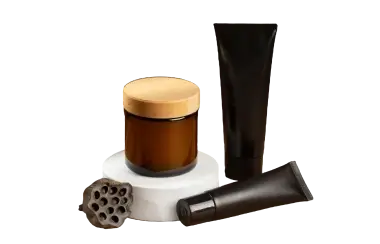 Still life of cosmetic