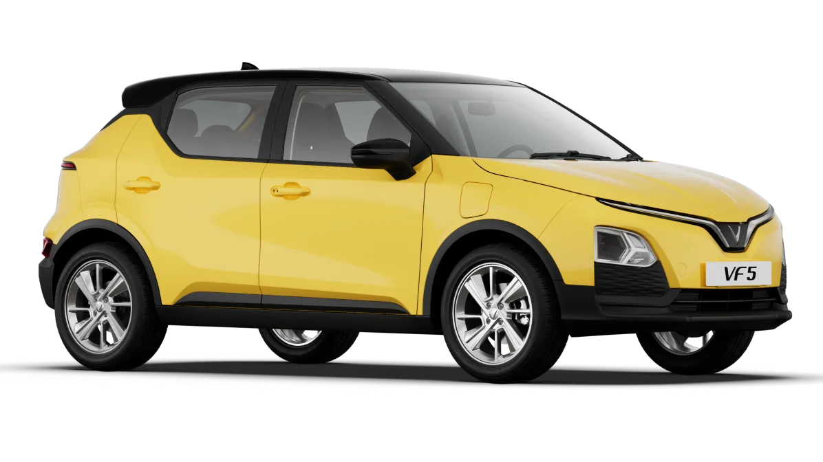 VF 5 — Summer Yellow Body - Jet Black Roof