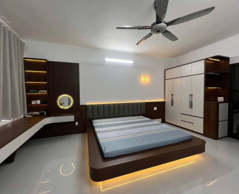 Cửa gỗ MDF phủ Melamine