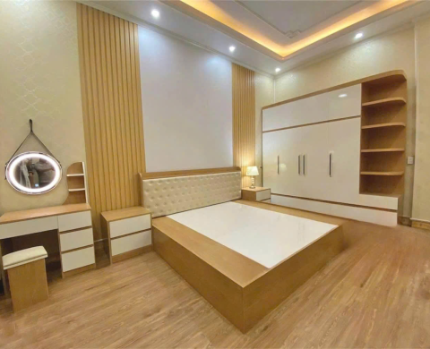 Giường ngủ bọc nệm hiện đại
