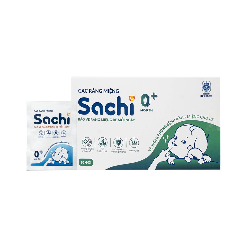 Gạc răng miệng cho bé sơ sinh