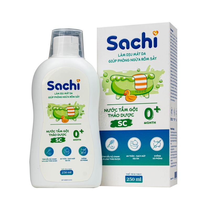 Nước tắm gội thảo dược cho bé sơ sinh