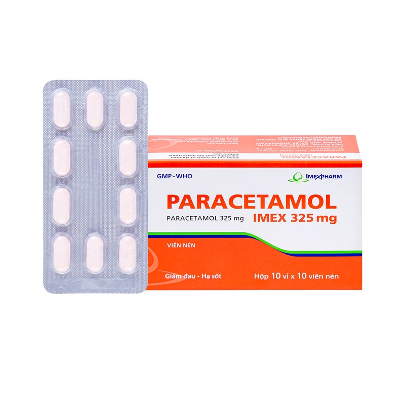 Viên nén giảm đau hạ sốt 325mg