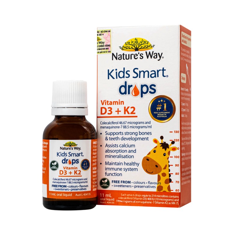 Vitamin D3 nhỏ giọt cho bé