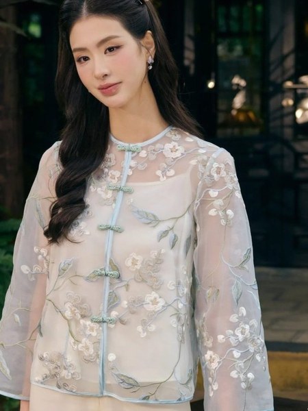 Quần lụa tằm ống suông