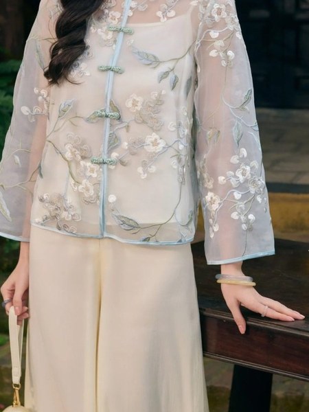 Quần lụa tằm ống suông