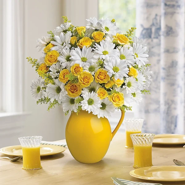 Bình cúc vàng Sunny Daisy