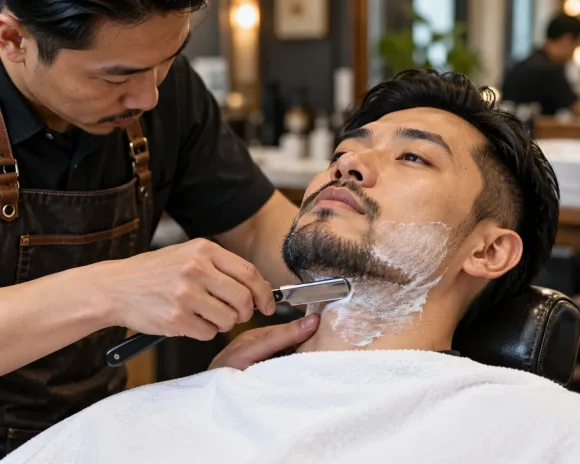 Cạo mặt – tỉa râu