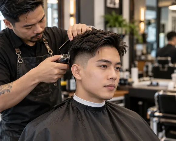 Cắt tóc nam
