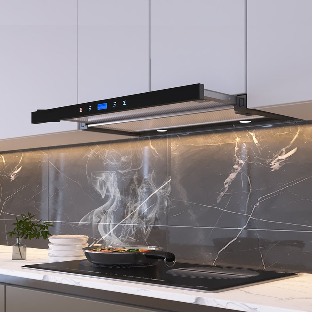 Máy hút mùi âm tủ màn hình LCD SK-H92