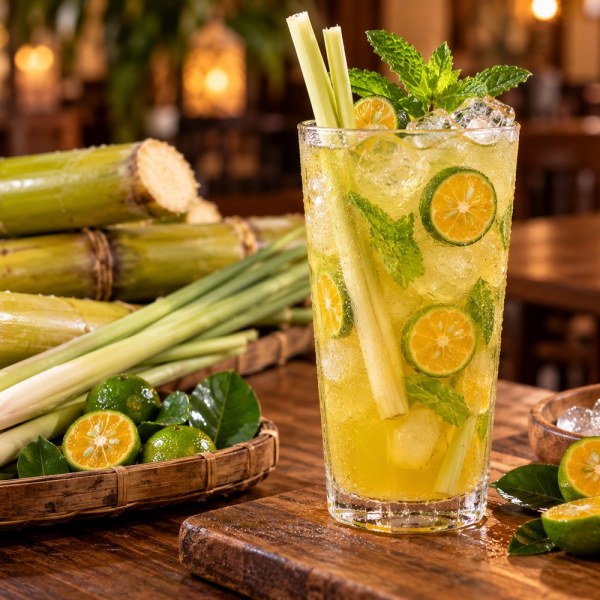 Nước mía sả tắc