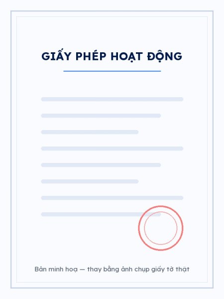 Giấy phép hoạt động khám, chữa bệnh