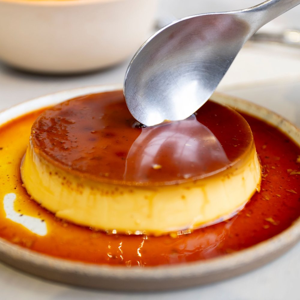 Bánh flan caramel