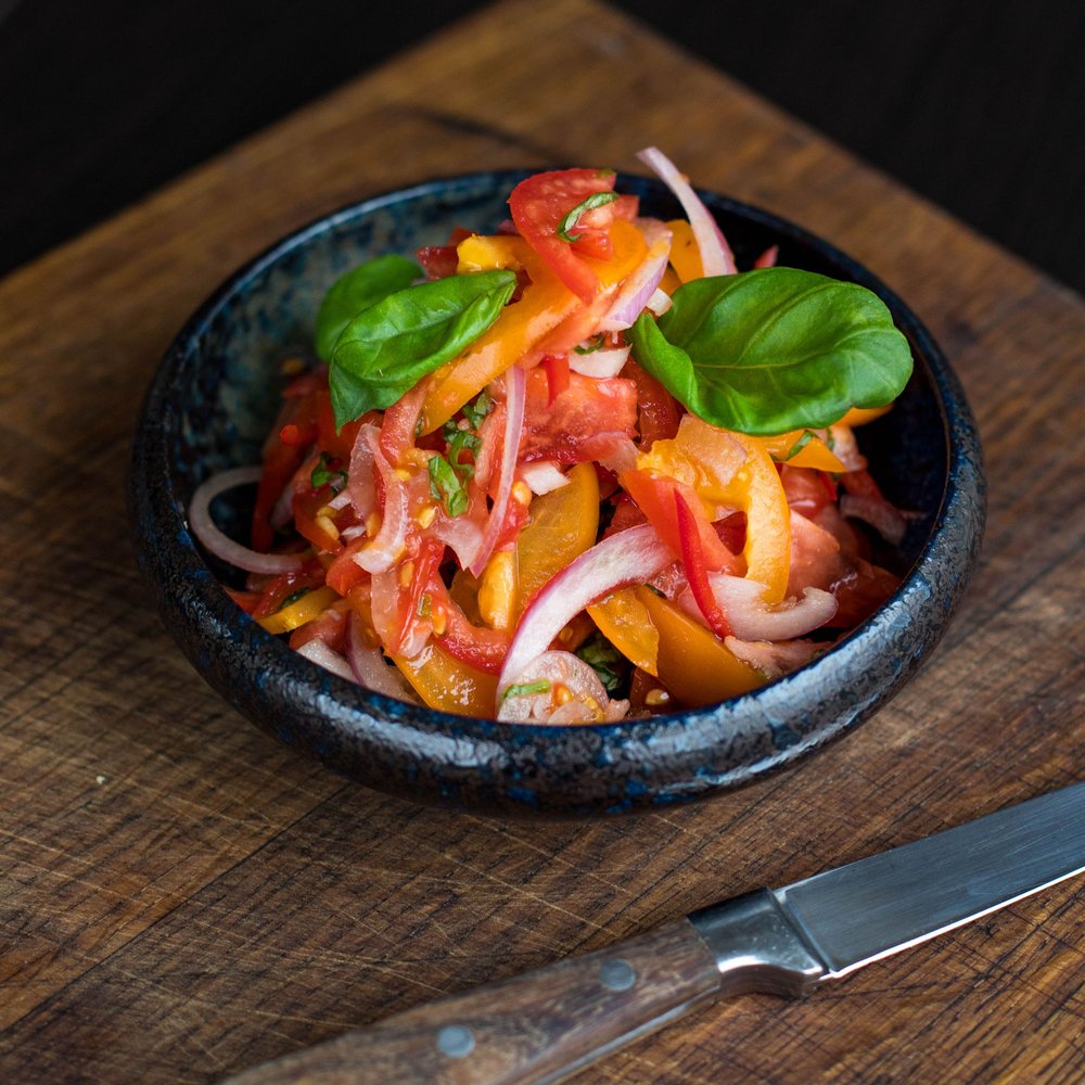 Tostada ngô tím