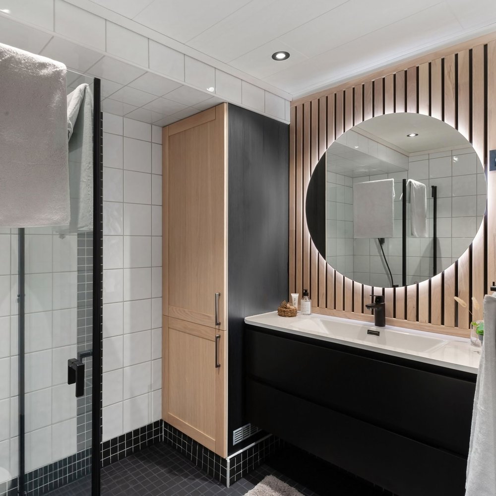 Bộ tủ gương lavabo phòng tắm cao cấp Sikido 2T Pro