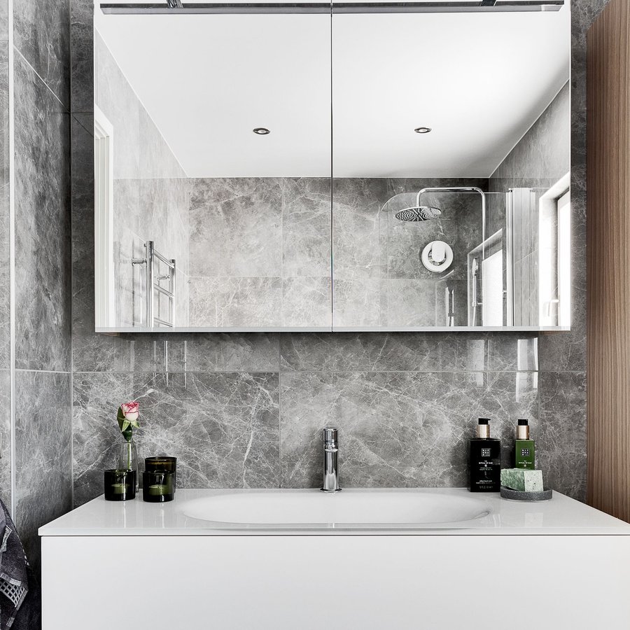 Bộ tủ gương lavabo phòng tắm cao cấp Sikido BT11 70cm – 100cm
