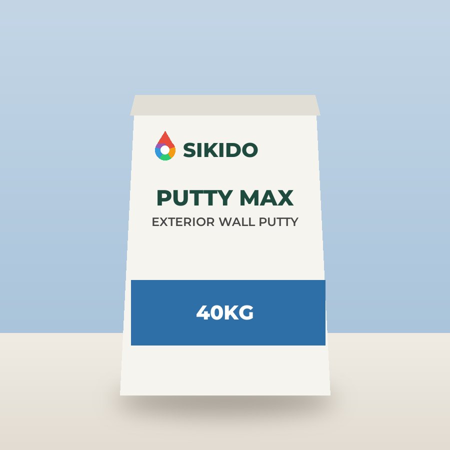 Bột Trét Tường Ngoại Thất Sikido Putty Max