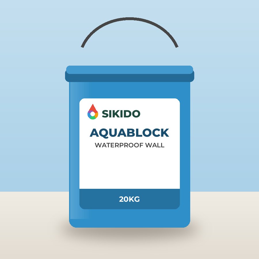 Chống Thấm Sikido AquaBlock Cho Tường Ngoài Trời
