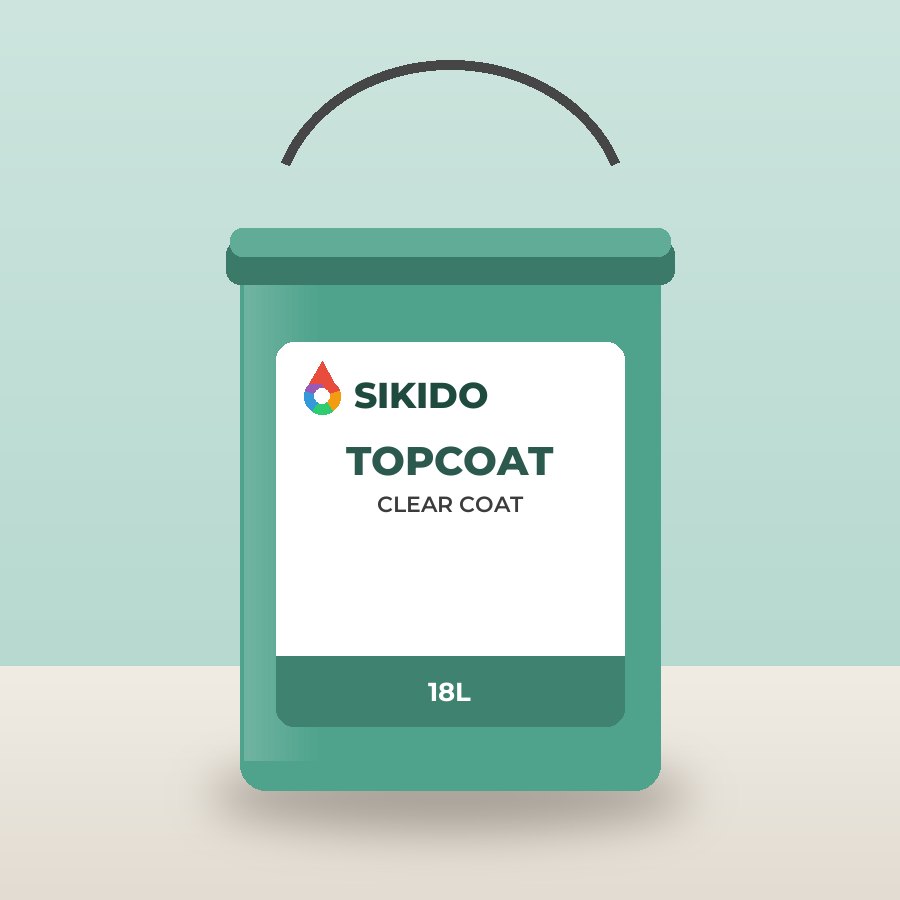 Sơn Phủ Bóng Sikido Topcoat Trong Suốt