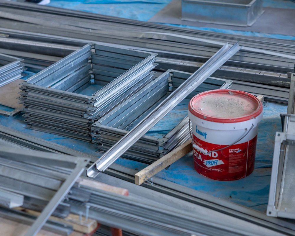 Hộp vuông mạ kẽm 40x40