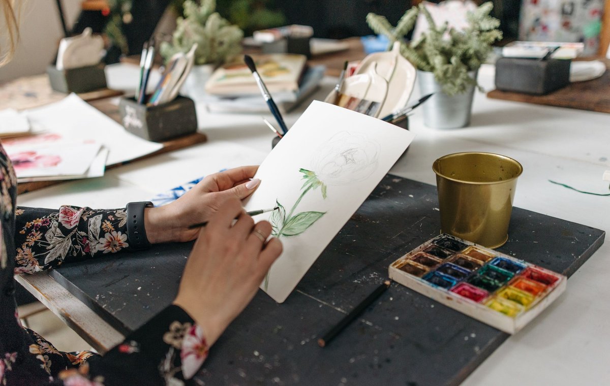Workshop màu nước: thiệp Giáng sinh