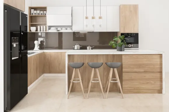 Dự án thiết kế tủ bếp 2