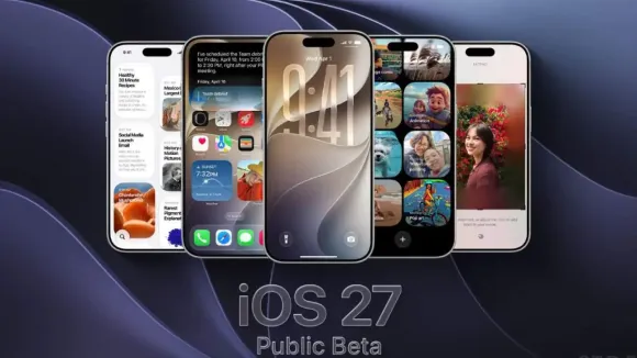 Apple chính thức phát hành bản public beta đầu tiên của iOS 27 với hàng loạt tính năng mới