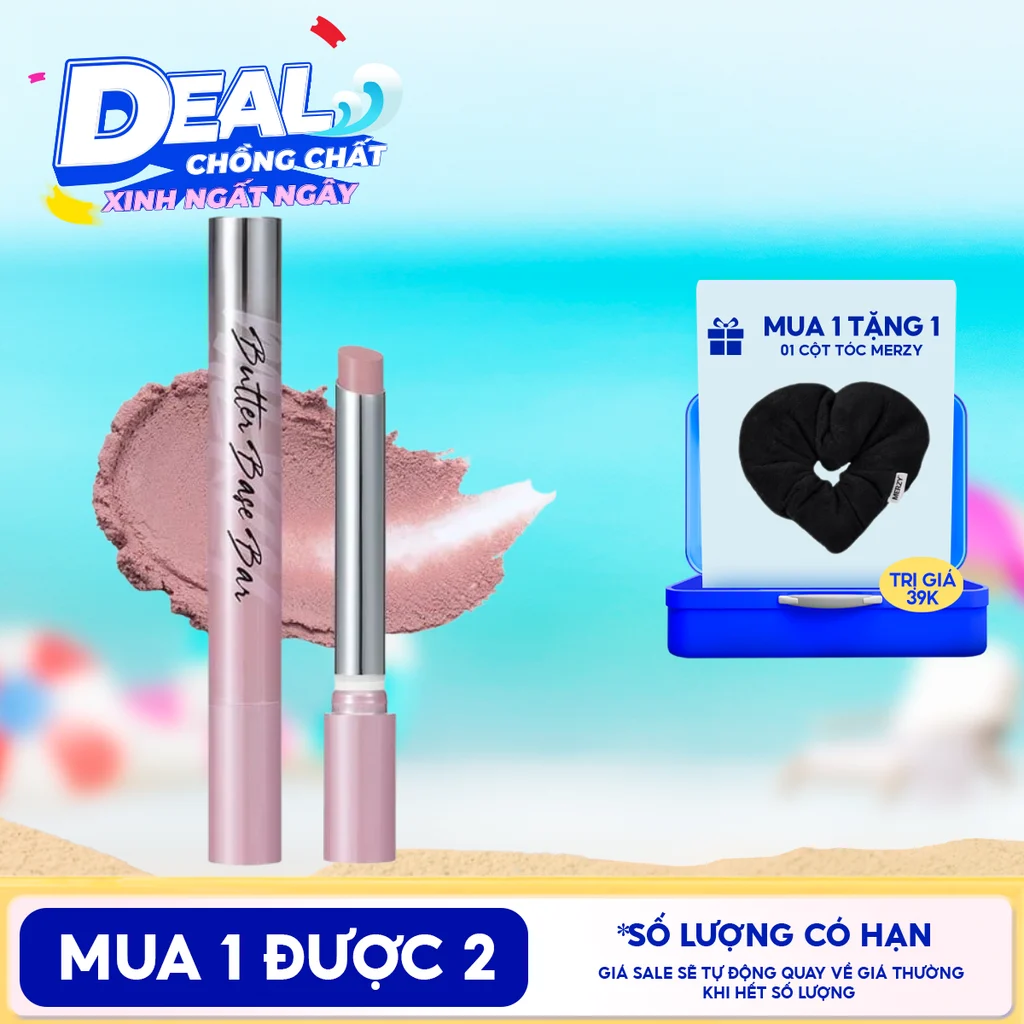 Son Thỏi Merzy Bơ Sáp Đa Năng Butter Base Bar 1.1g